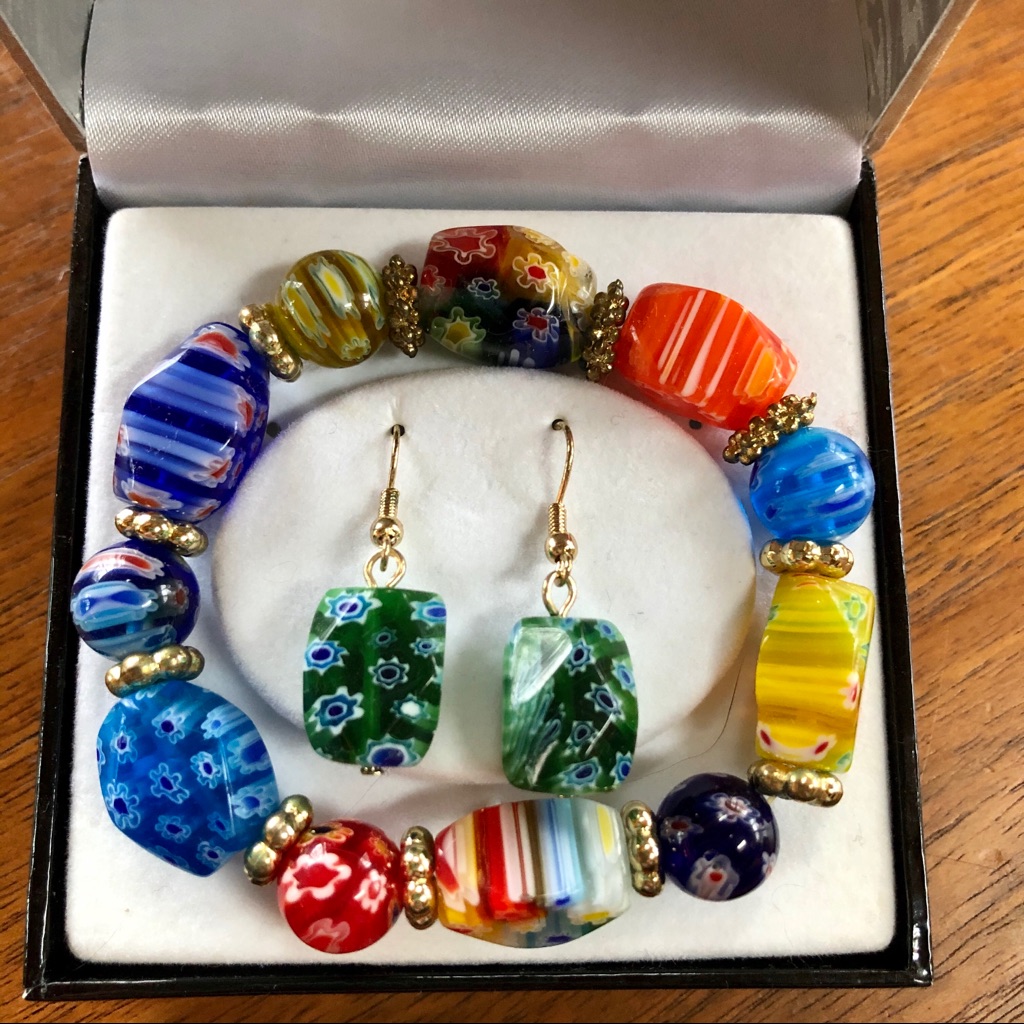 East 5th Bracelet And Earring Set